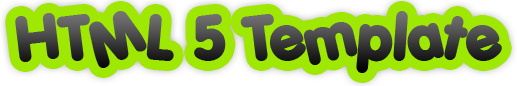 HTML 5 Template